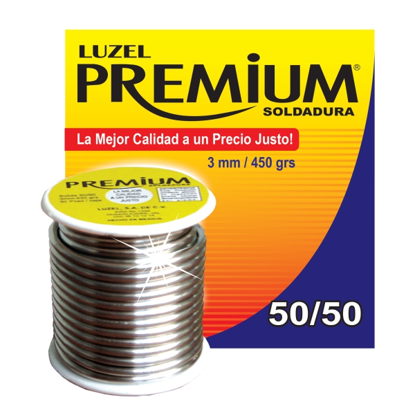 Posibilidades Hormiga pagar Luzel Premium: Soldadura de estaño para tubería de cobre - Todo Ferreteria