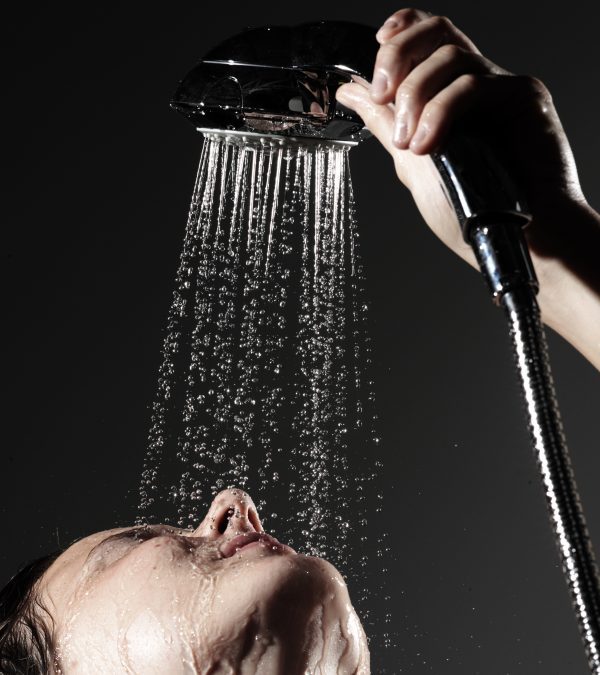 Woman,In,Shower
