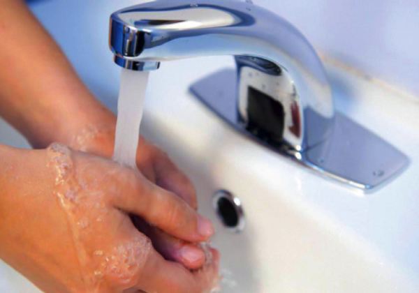 Grifos con sensor: Lavado higiénico de manos
